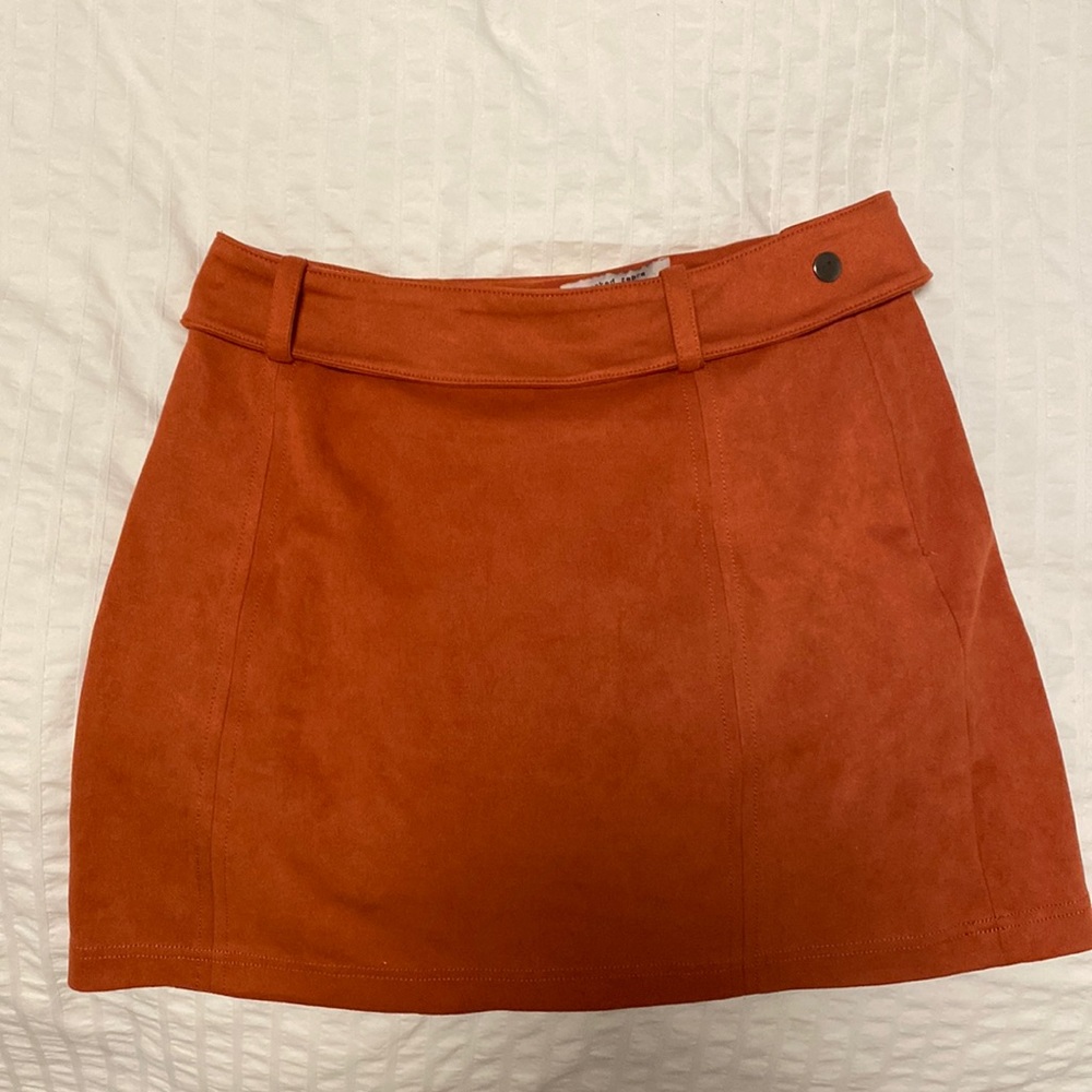 Burnt Orange Skirt